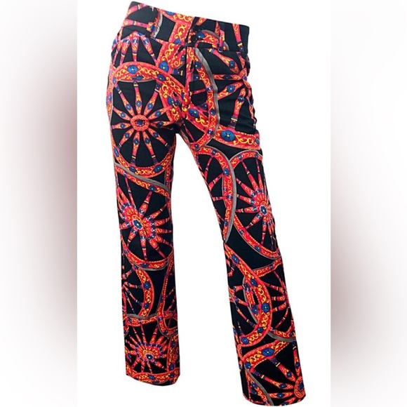 1990s Dolce & Gabbana Sex & The City Nautical Sicilian Cart Wheel Size 50
